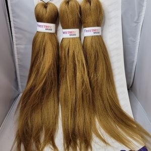 3 NEW Freetress braid 301 natural texture 18"